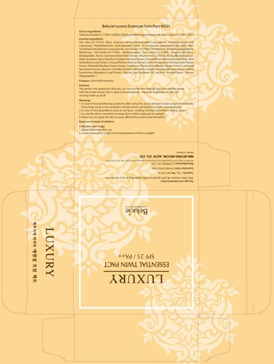 Image Of Carton (Belucie Luxury Essential Twin Pact No21 Carton)